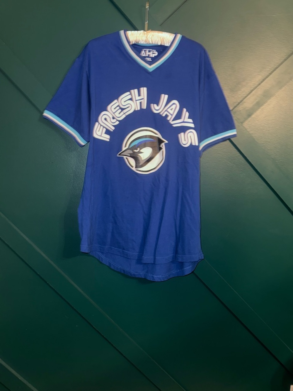 Fresh Jays Blue Men's Jersey Tee